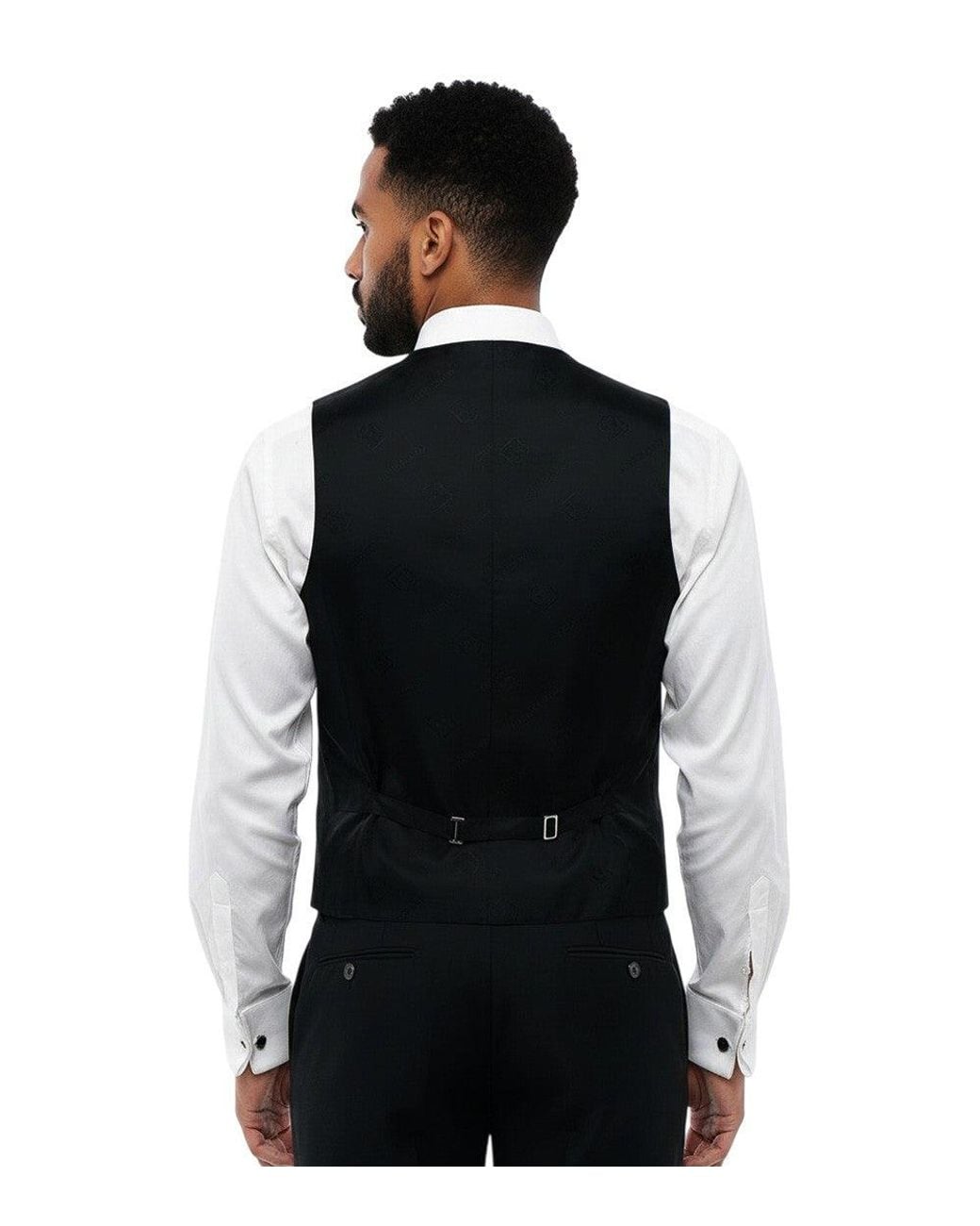 Corneliani Gray Tailored V Neck Waistcoat for men