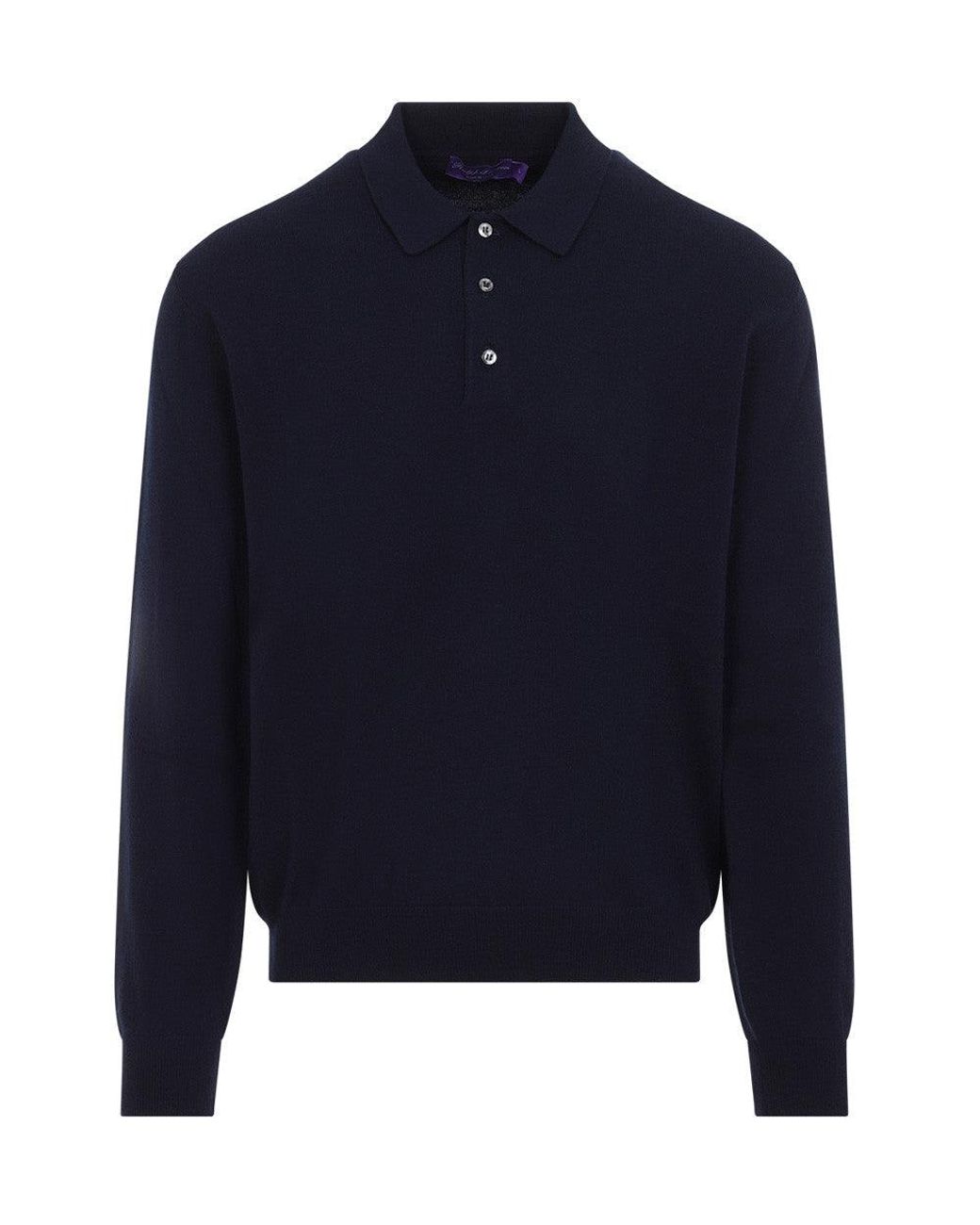 Ralph Lauren Blue Dark Polo Sweater for men