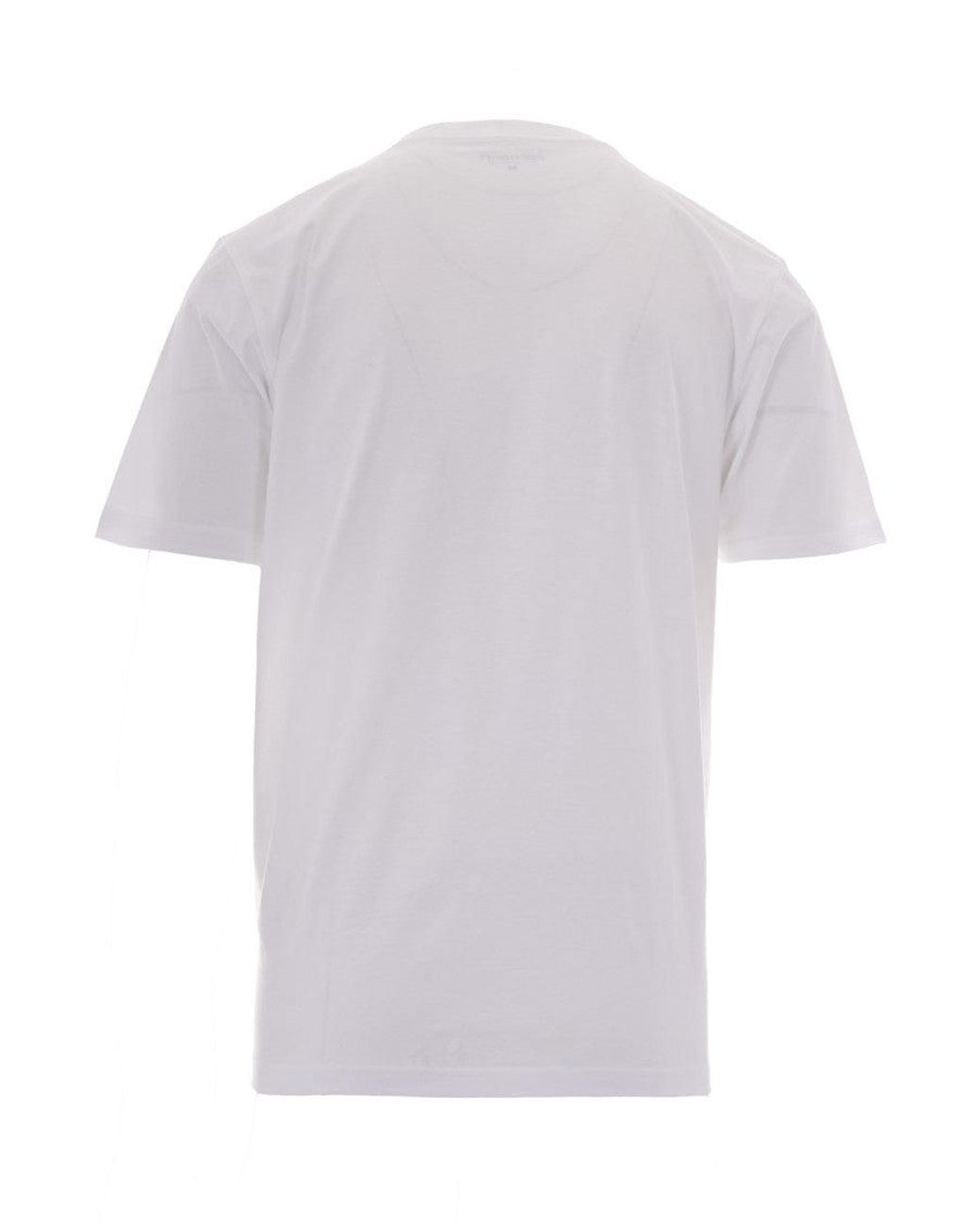Carhartt White Regular Logo T-Shirt for men