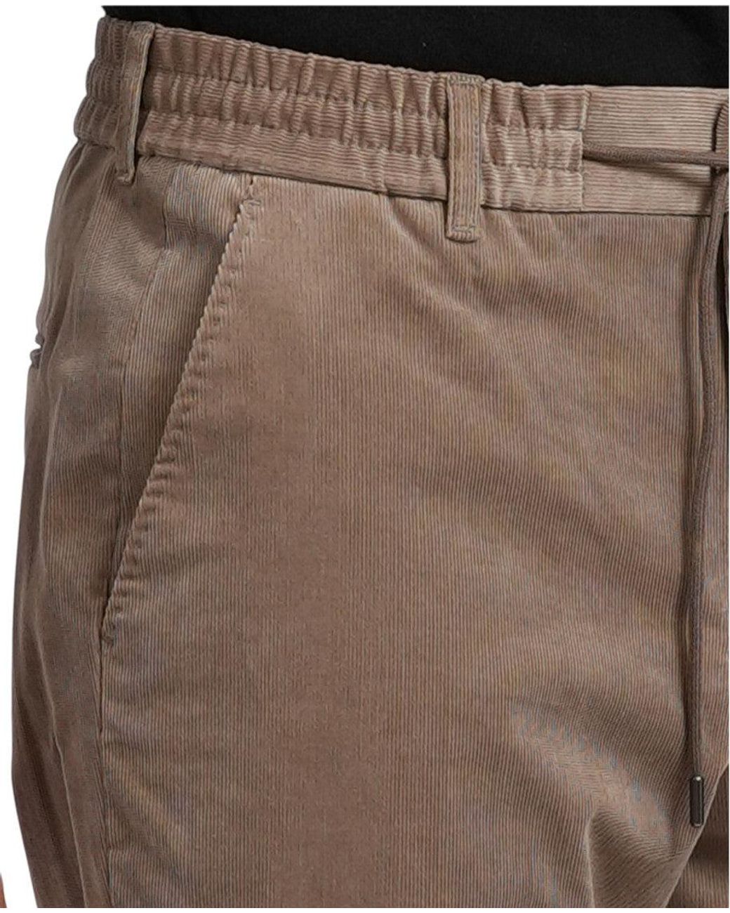 Boss Natural Tapered Trousers for men