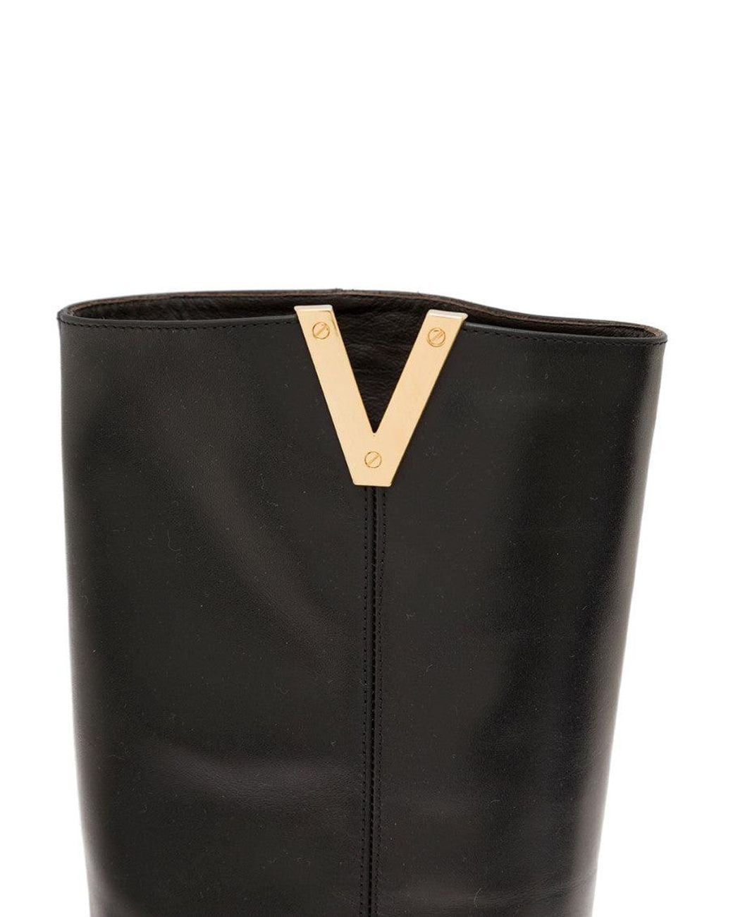Via Roma 15 Black Leather Boots