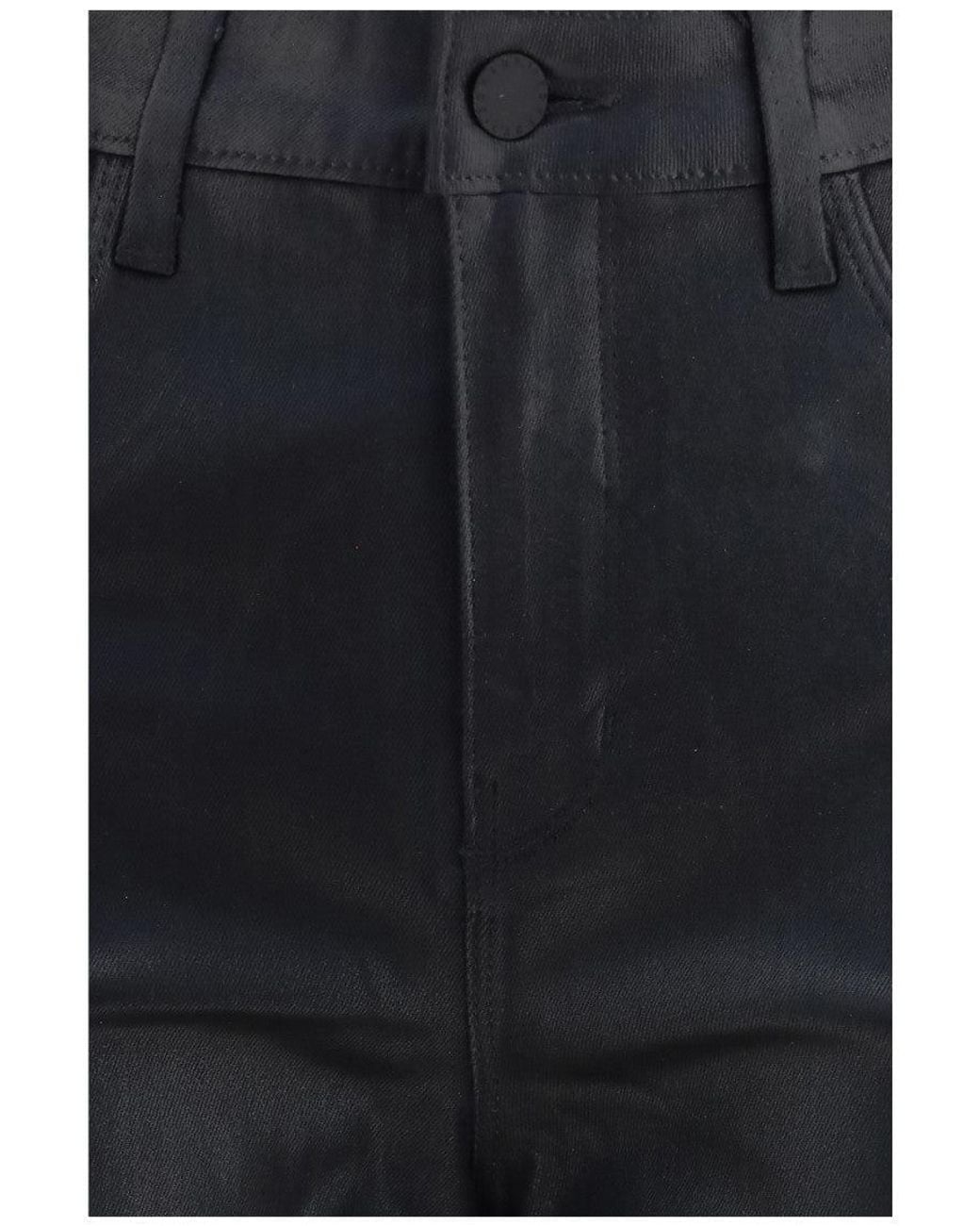 L'Agence Black Skinny Low Rise Jeans