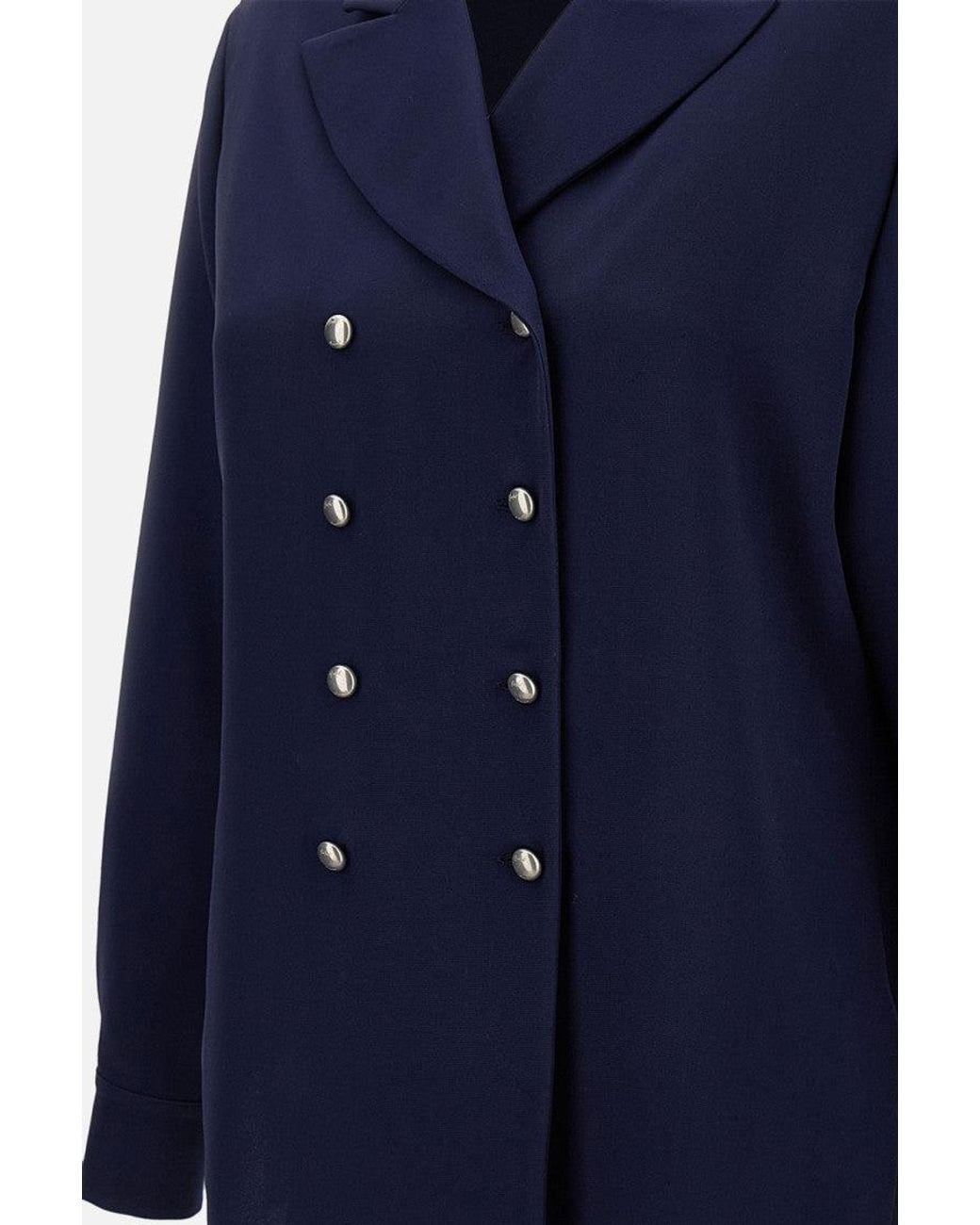 Ralph Lauren Blue Silk Shirt