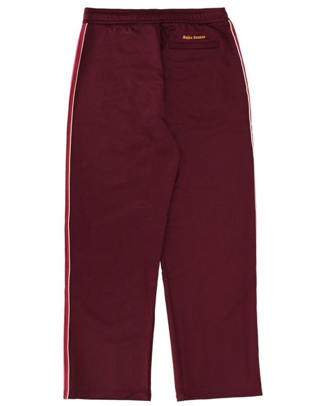 Wales Bonner Red Logo Joggers for men