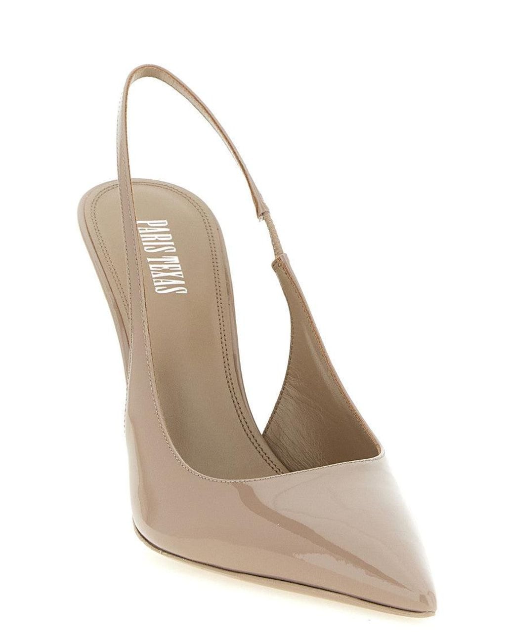 Paris Texas Metallic 'Lidia' Slingback