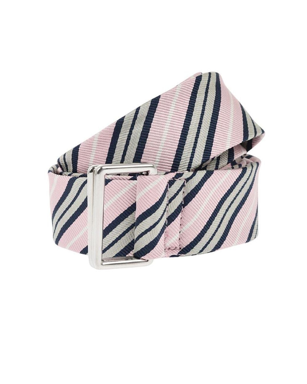 DSquared² White Stripes Casual Belt for men