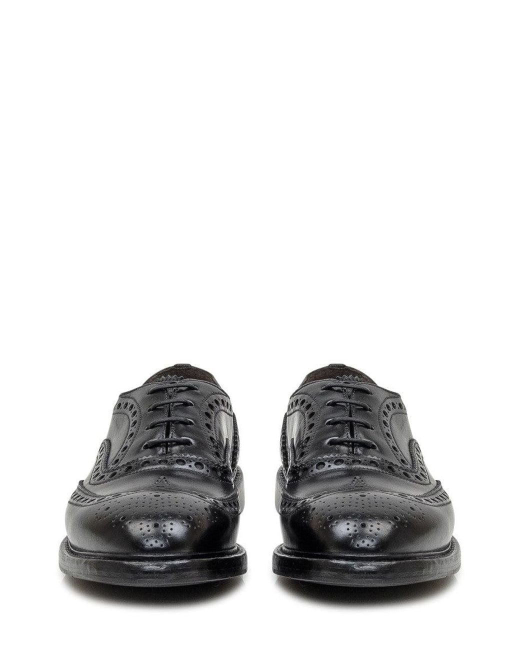 Premiata White Leather Lace-Up Shoes for men