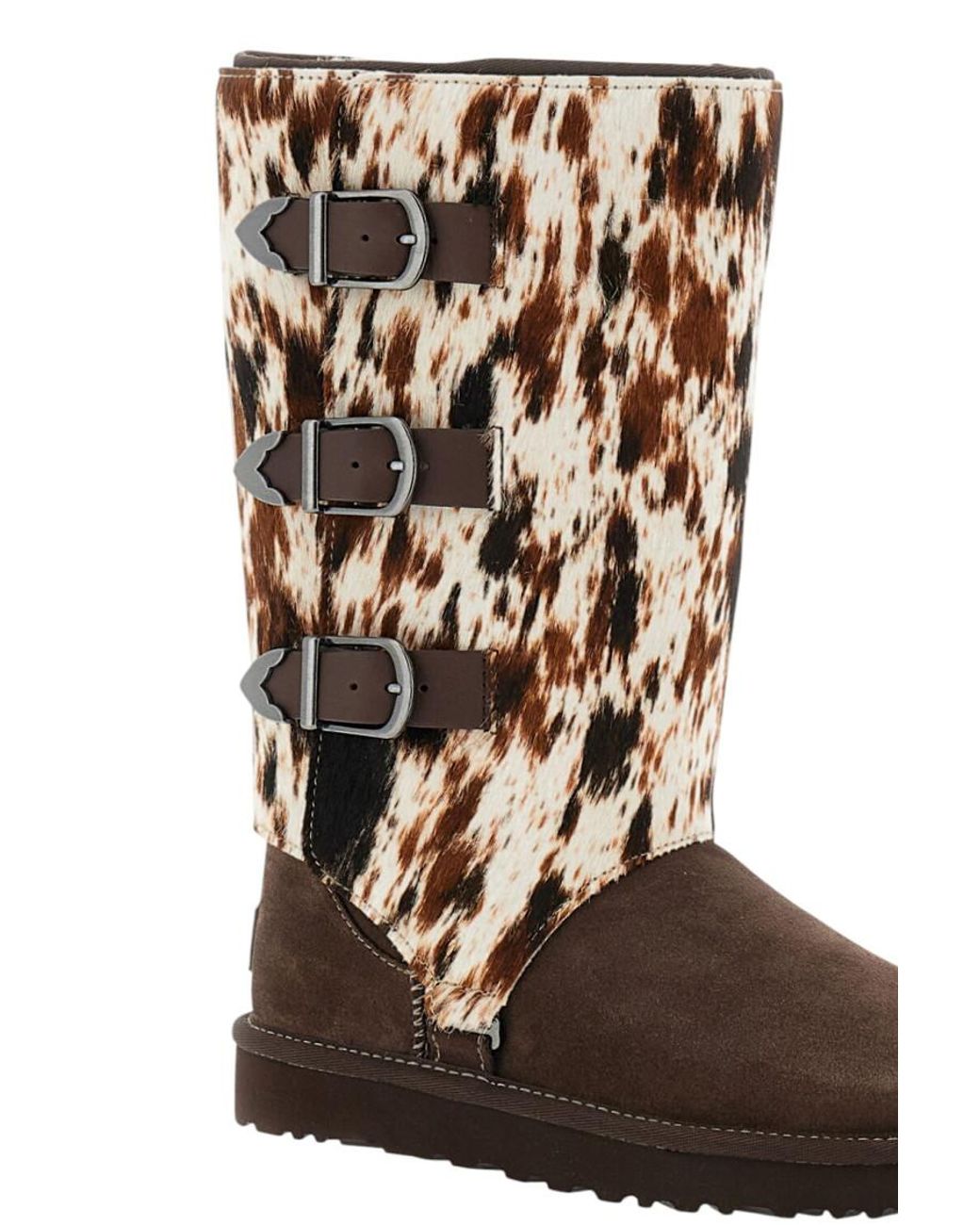 Ugg Brown Printed Heritage Boots