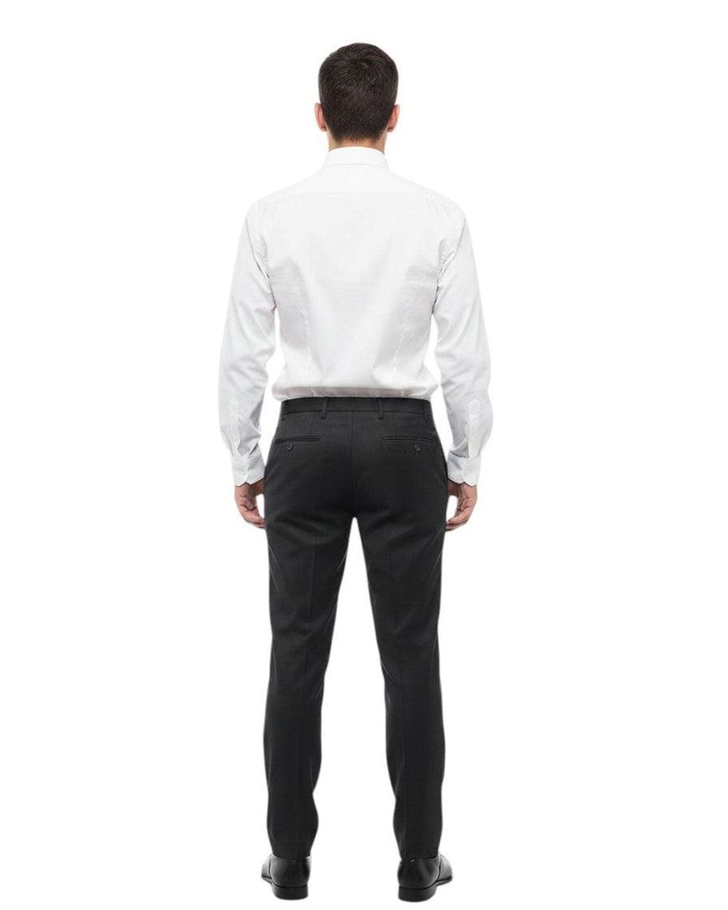 Corneliani White Tailored Trousers for men