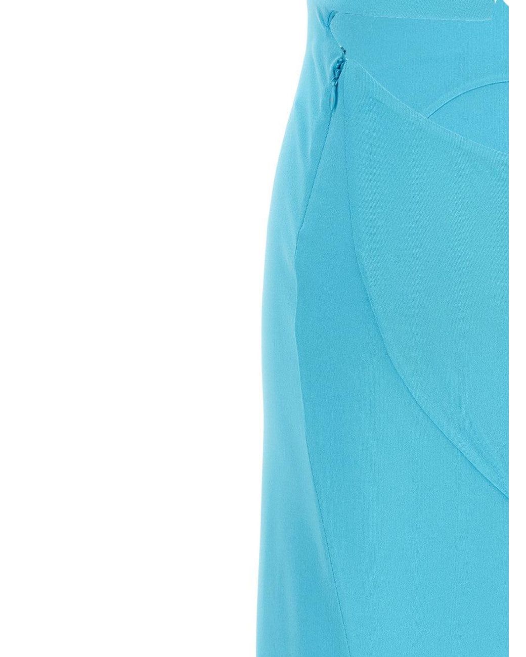 Tom Ford Blue Impossible Skirt
