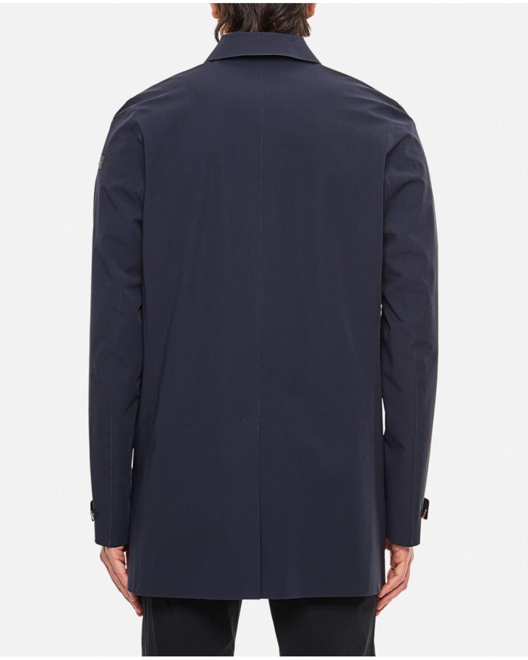 Rrd Blue Dark Long Jacket for men