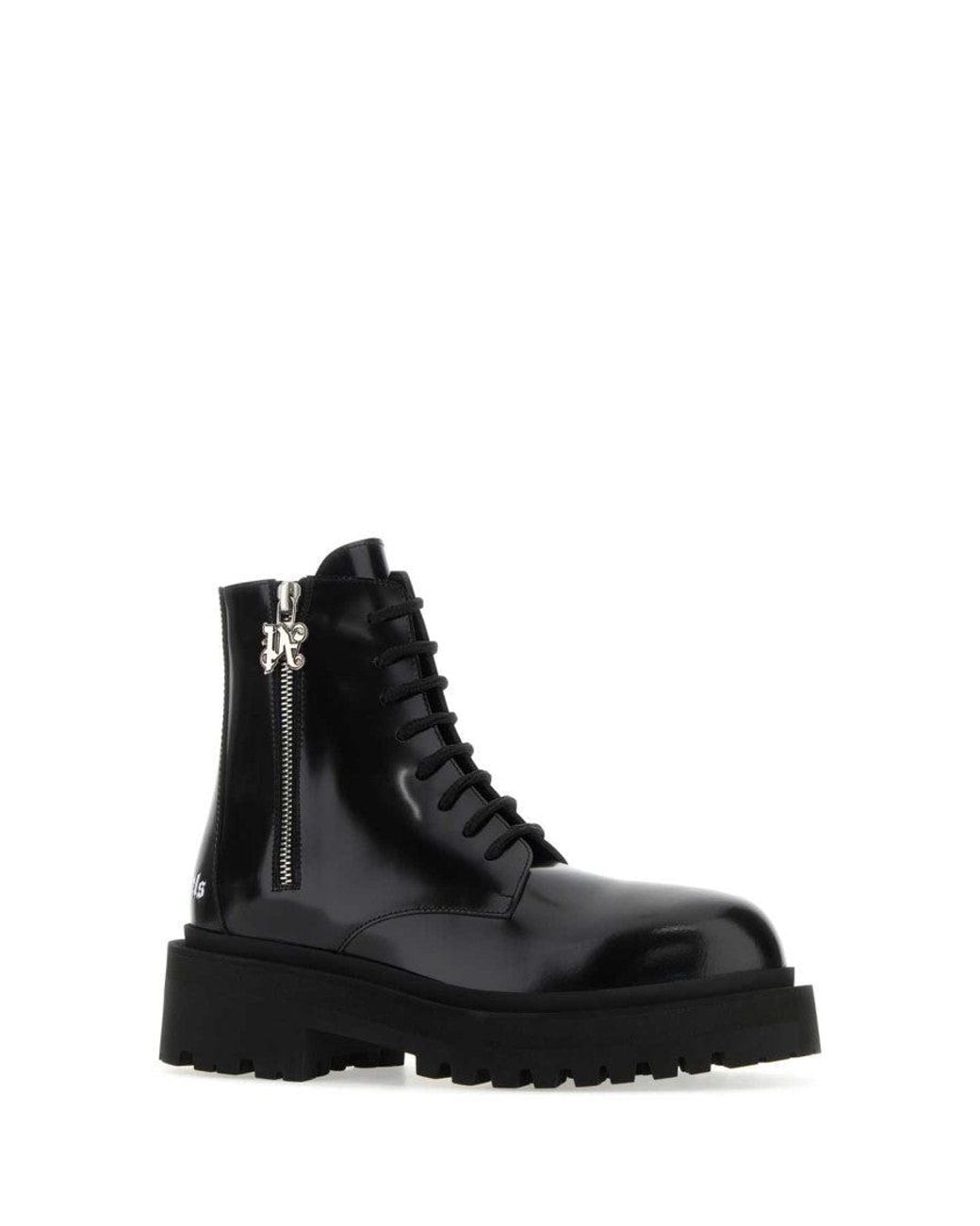 Palm Angels Black Logo Collection Boots