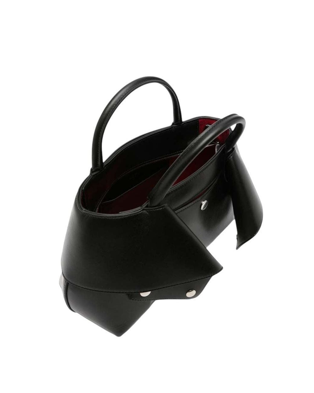 Totême Black Mercer Small Satchel