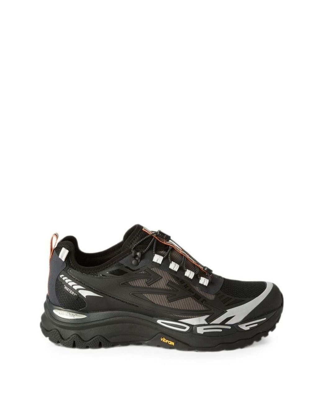 Off-White c/o Virgil Abloh Black Graphic Be Right Back Sneakers for men