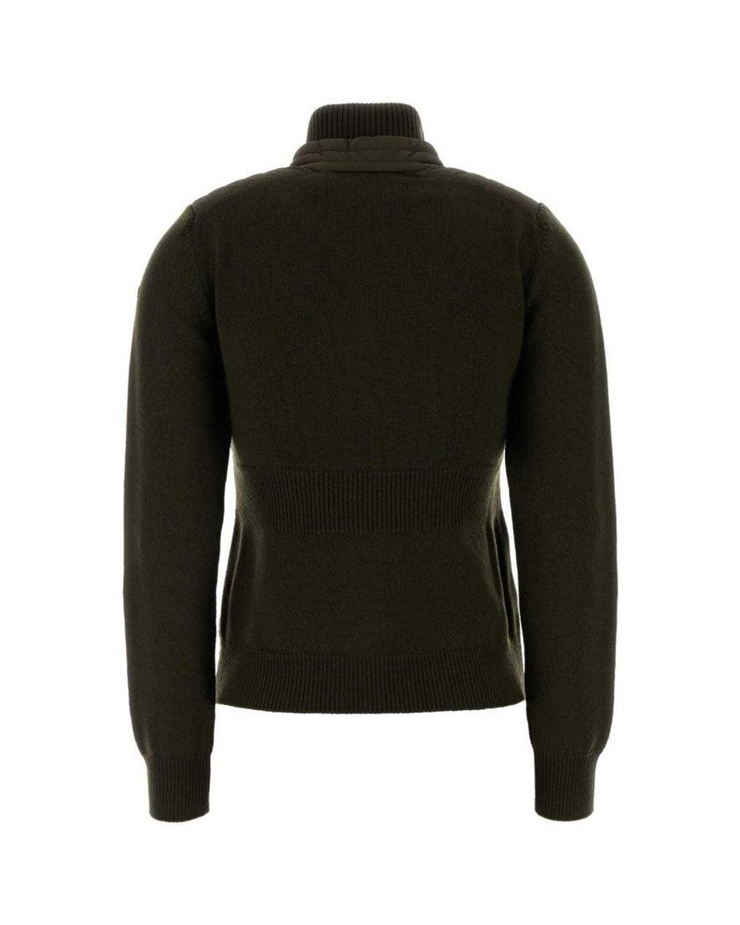 Moncler Black Dark Mock Collar Jacket