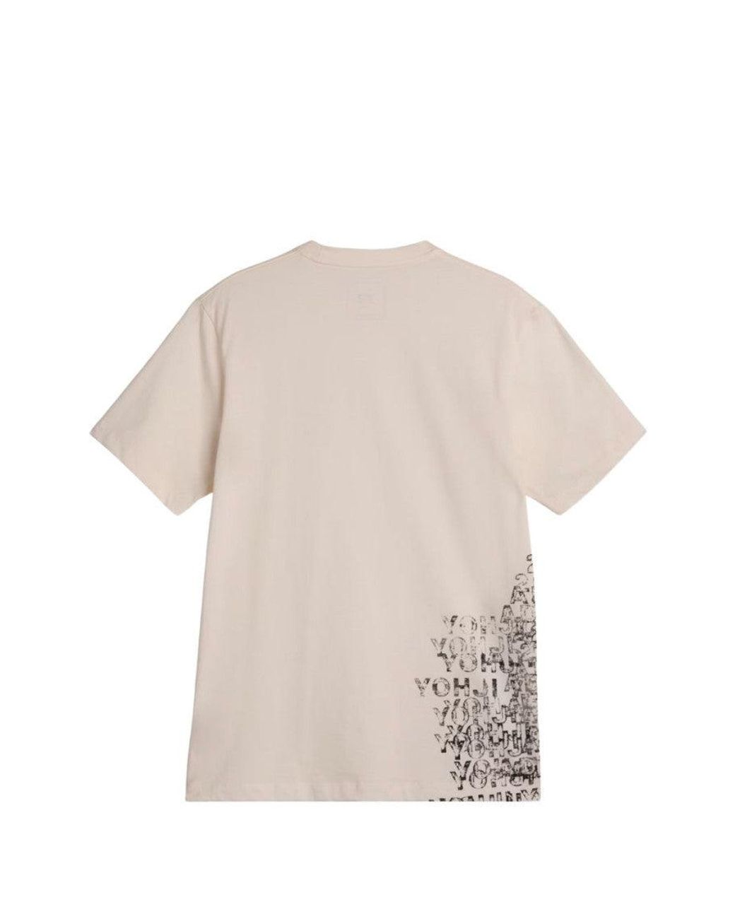 Y-3 White Gfx T-Shirt for men