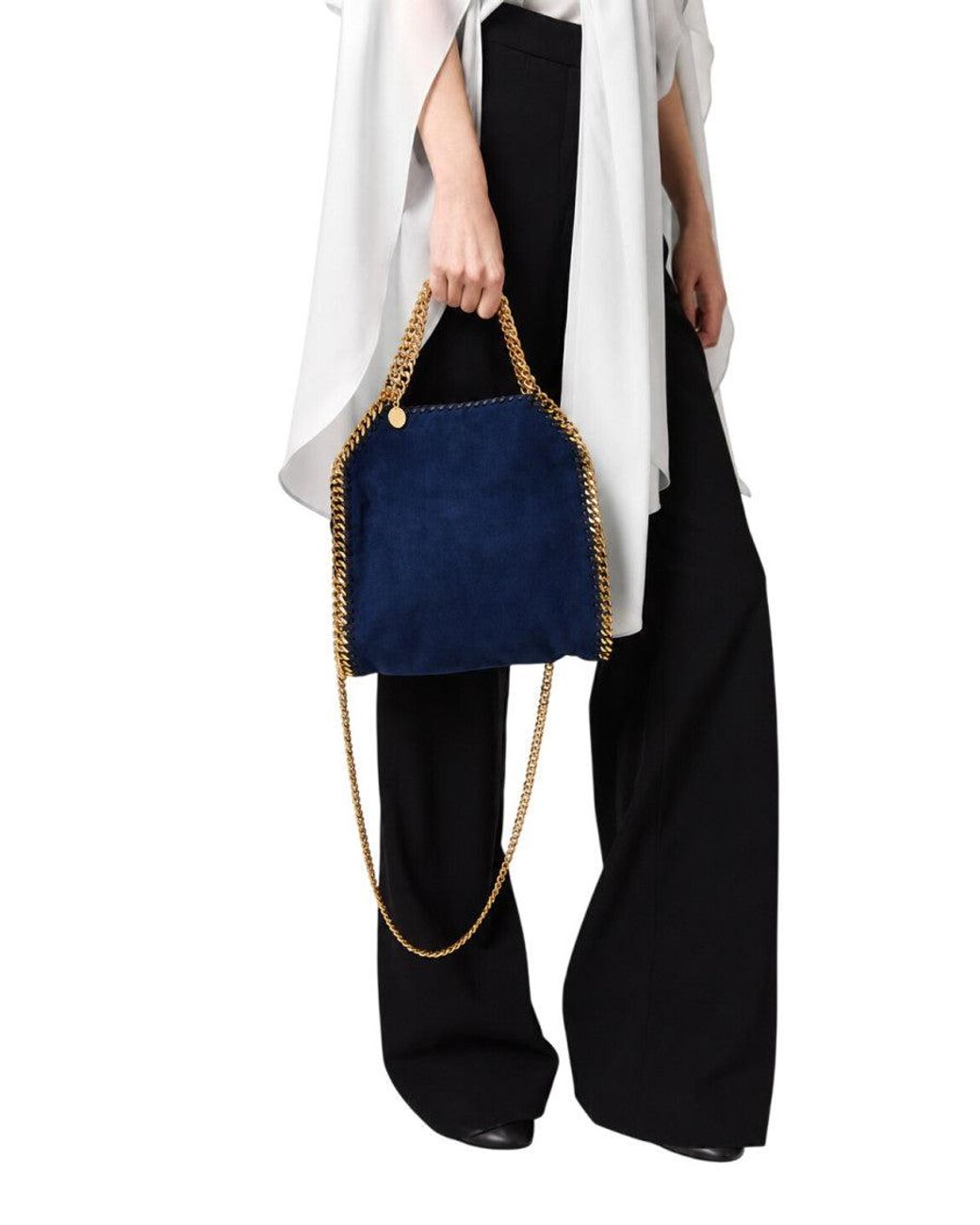 Stella McCartney Blue And Falabella Mini Tote