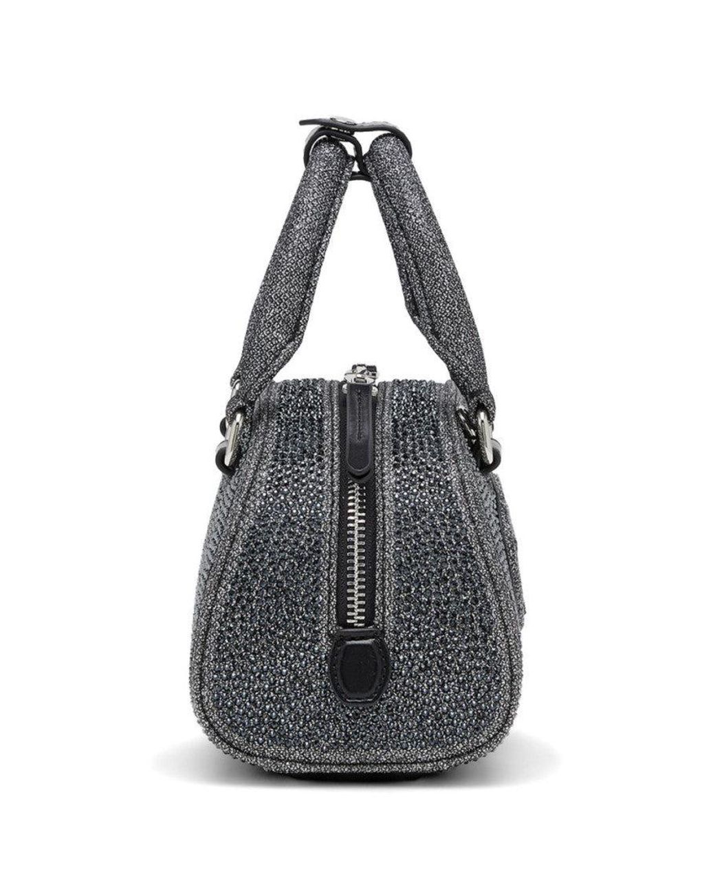 DIESEL Black 1Dr Dome Small Duffle Bag