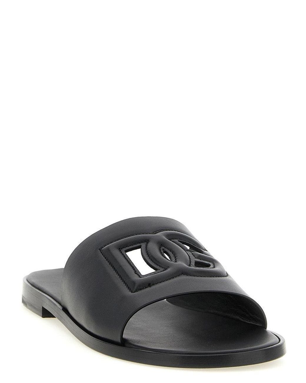 Dolce & Gabbana Black Dolce & Gabbana Dg Light Sandals for men