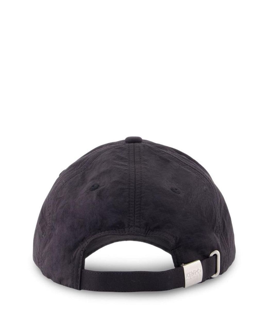 KENZO Blue Solid Baseball Cap for men