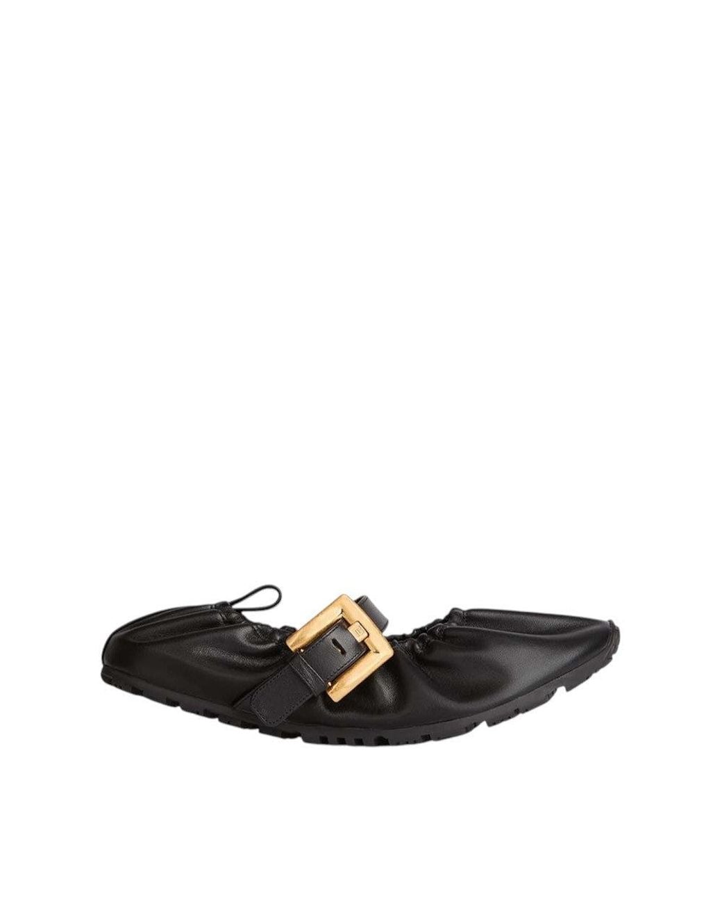 Balmain Black B-Buzz Ballet Flats