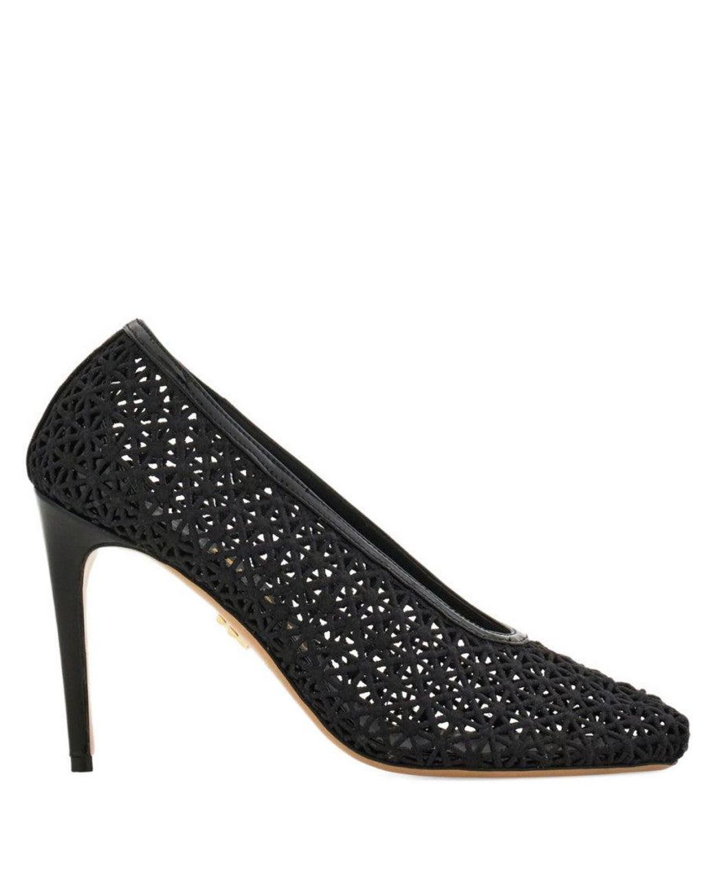 Ferragamo Black Slip-On Pumps
