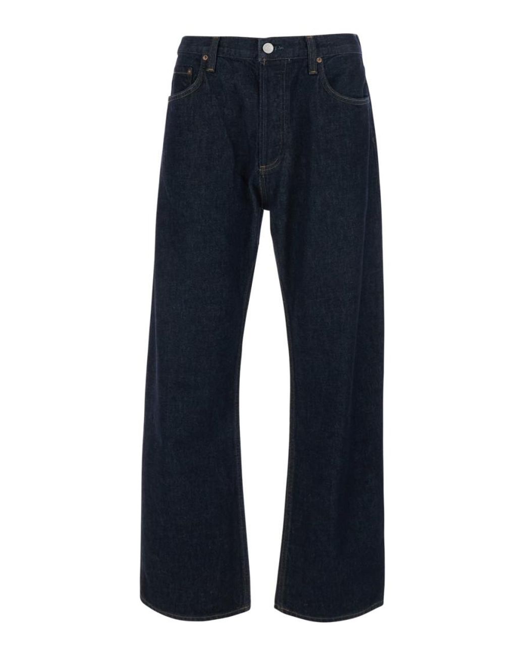 Agolde Blue Regular Jeans for men