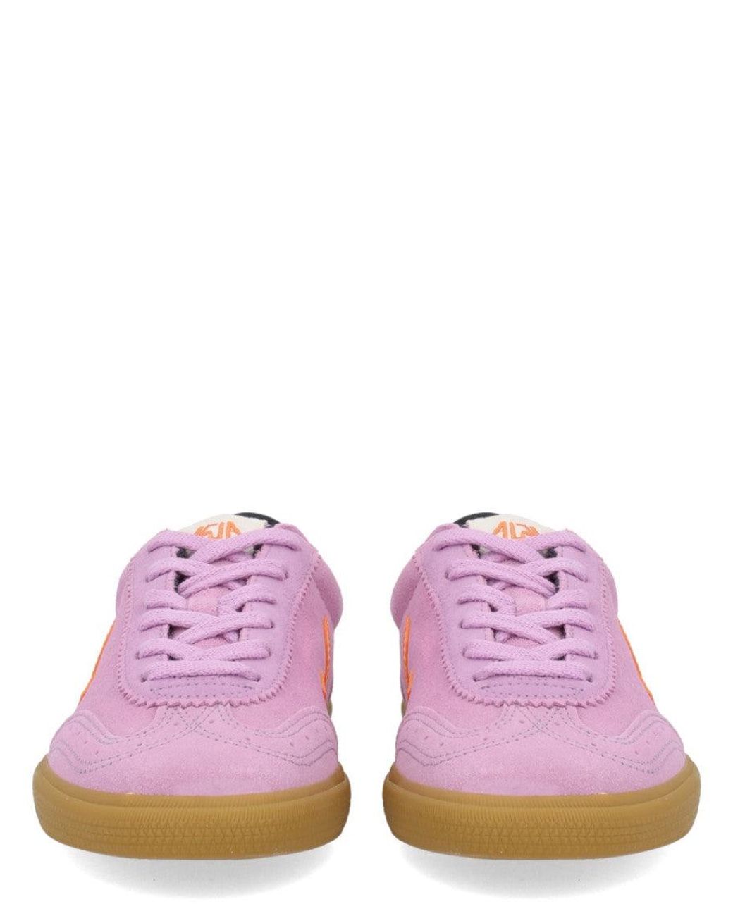 Veja Pink Logo Sneakers