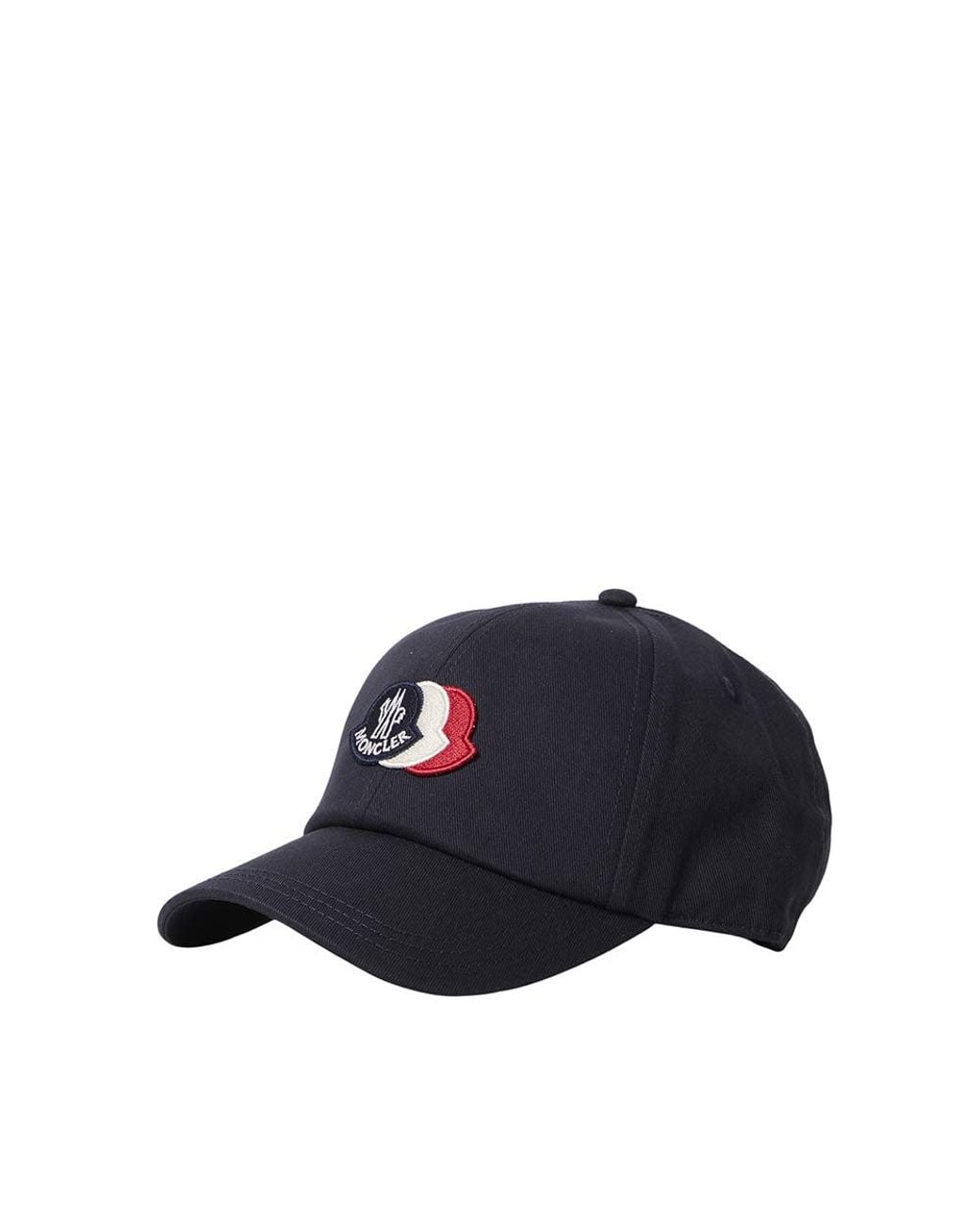 Moncler Blue Logo Baseball Cap for men