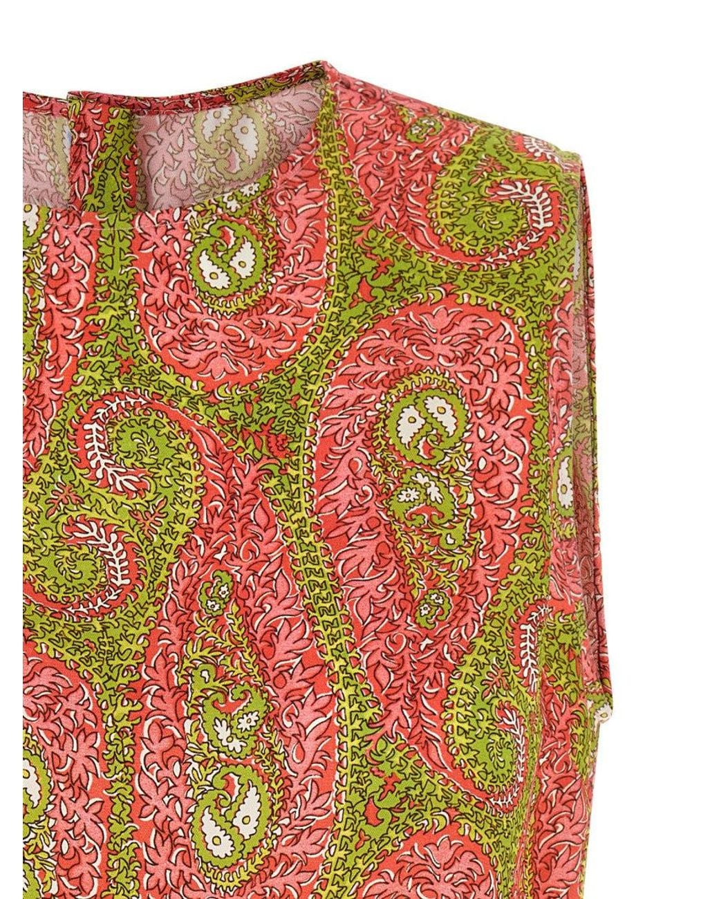 Etro Multicolor 'Paisley Foliage' Top
