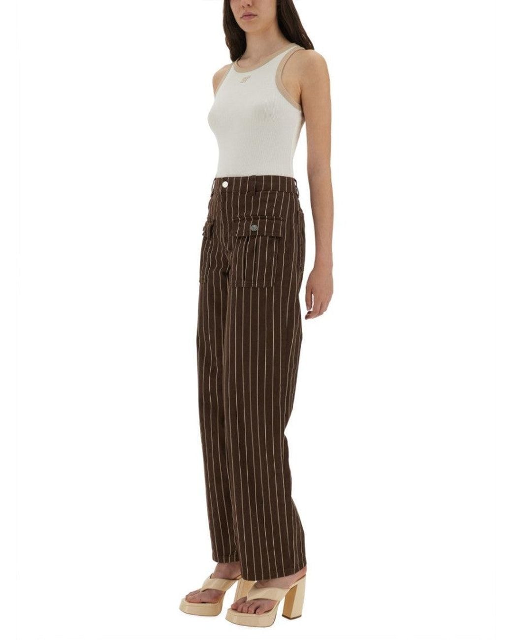 Baum und Pferdgarten Brown Straight High Rise Jeans