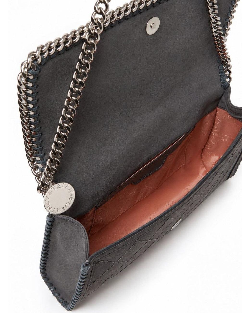 Stella McCartney Gray Falabella Large Messenger Bag