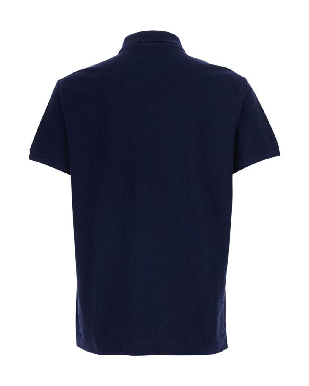 Polo Ralph Lauren Blue Polo Shirt Cotton for men