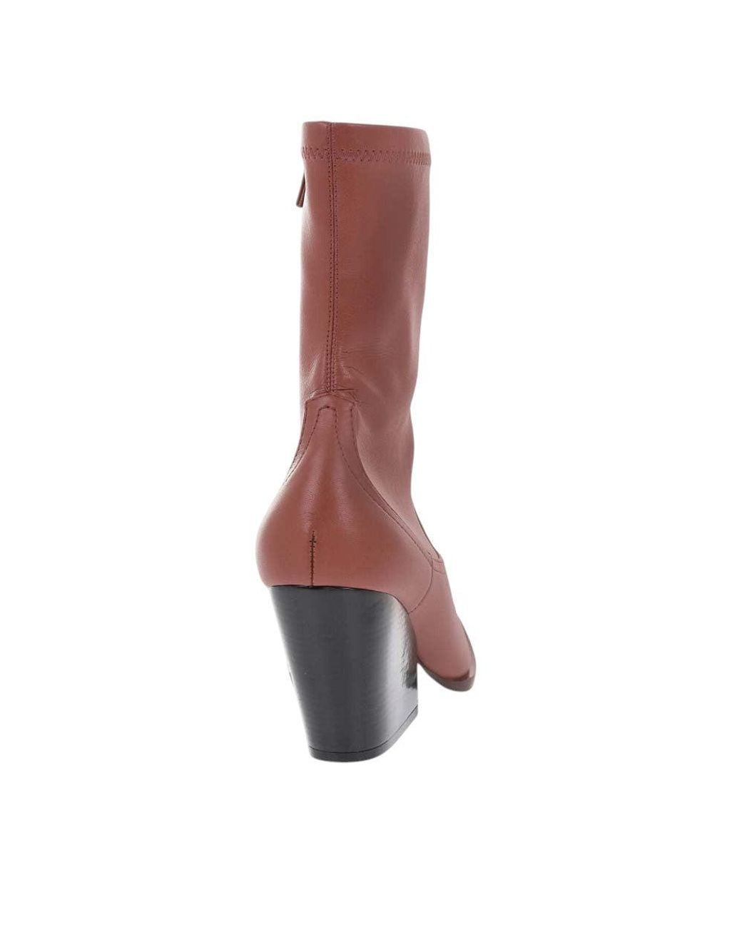 Stella McCartney Brown Western Ankle Boots