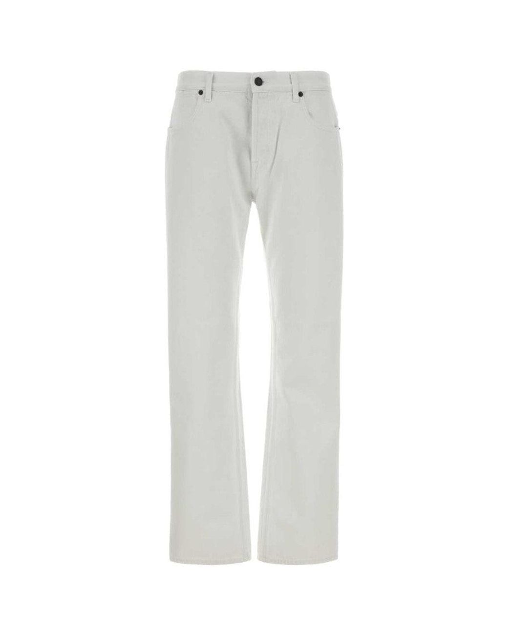Gucci Gray Mid Rise Jeans for men