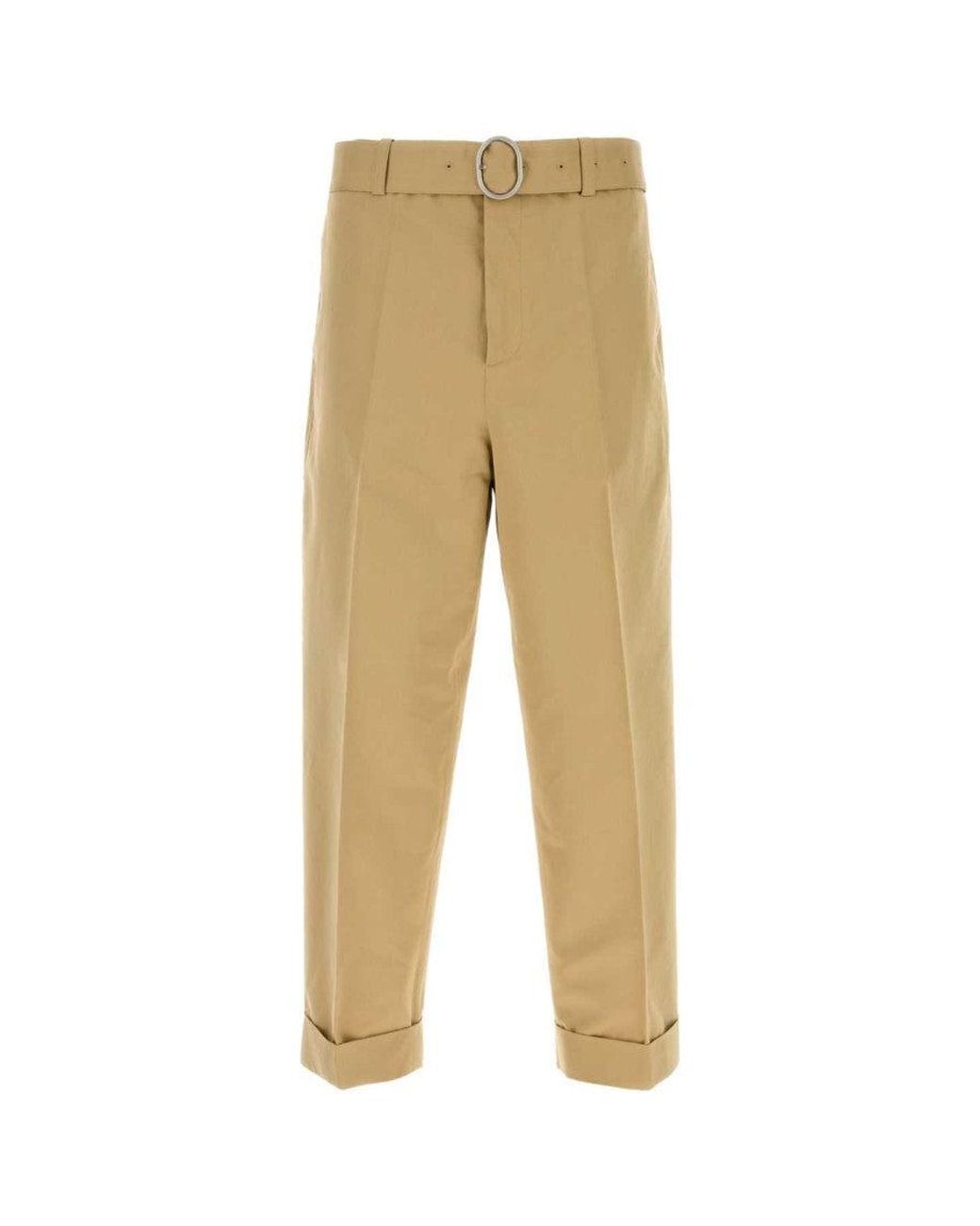 Jil Sander Natural Cotton Blend Pant for men