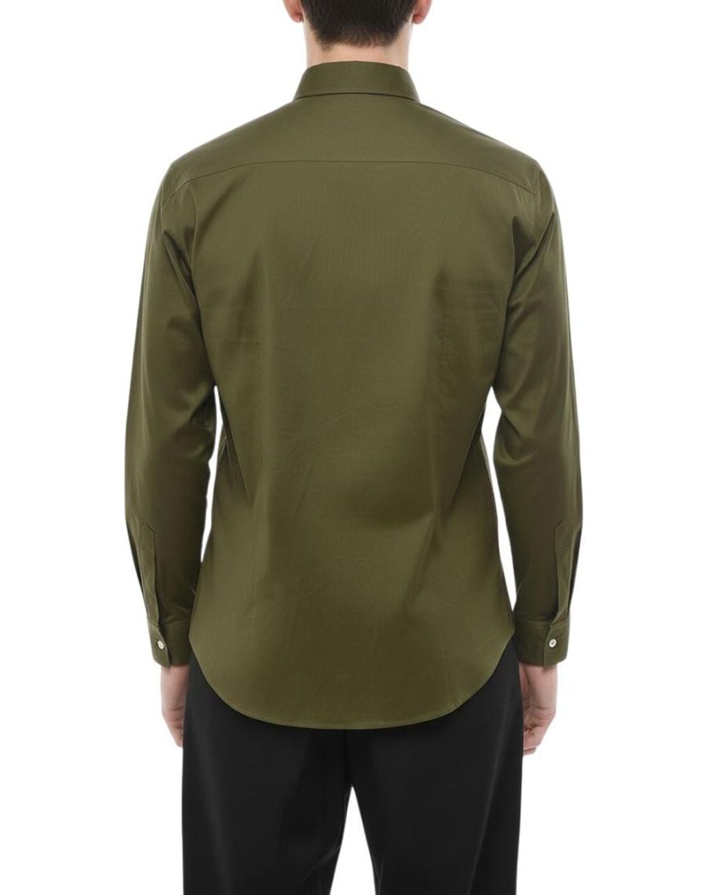 DSquared² Green Slim Logo Shirt for men