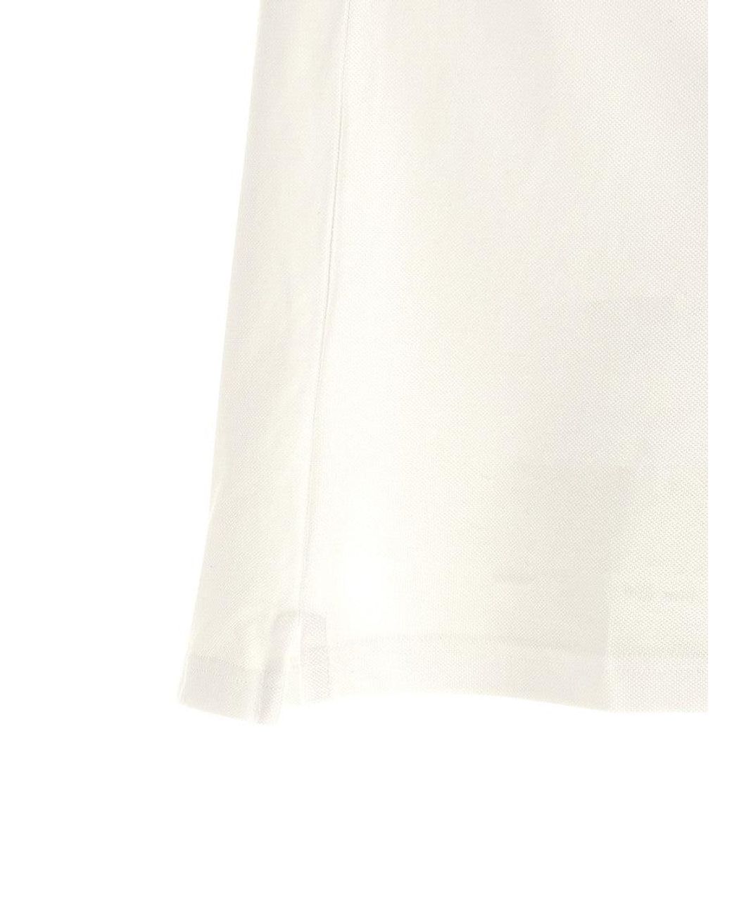 Etro White 'Pegaso' Polo Shirt for men