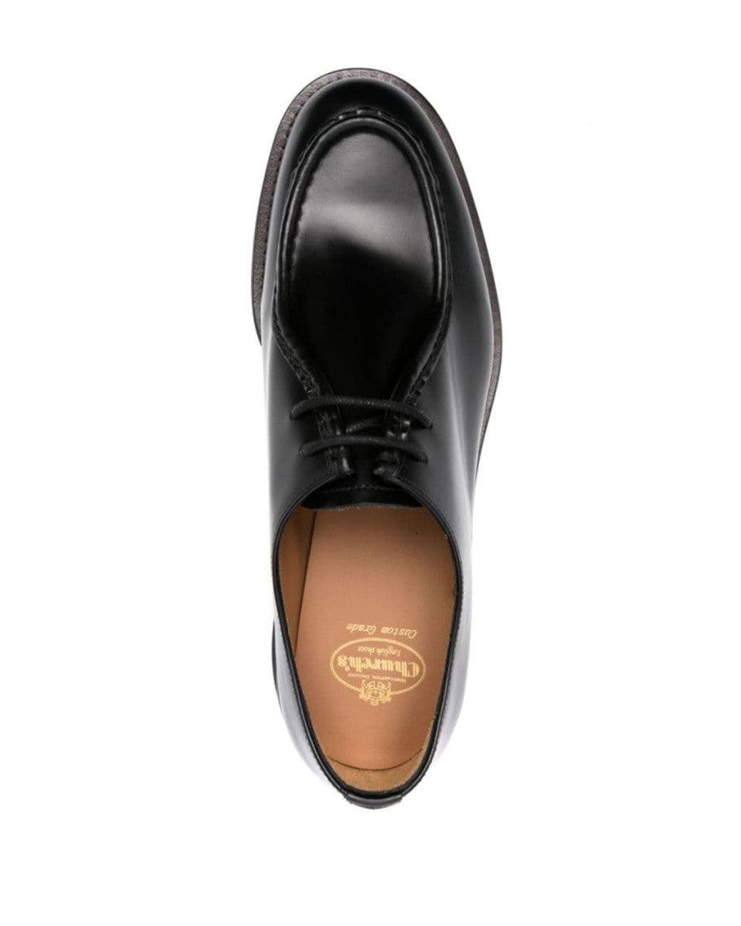 Church's Black Leather Lace Up Shoe