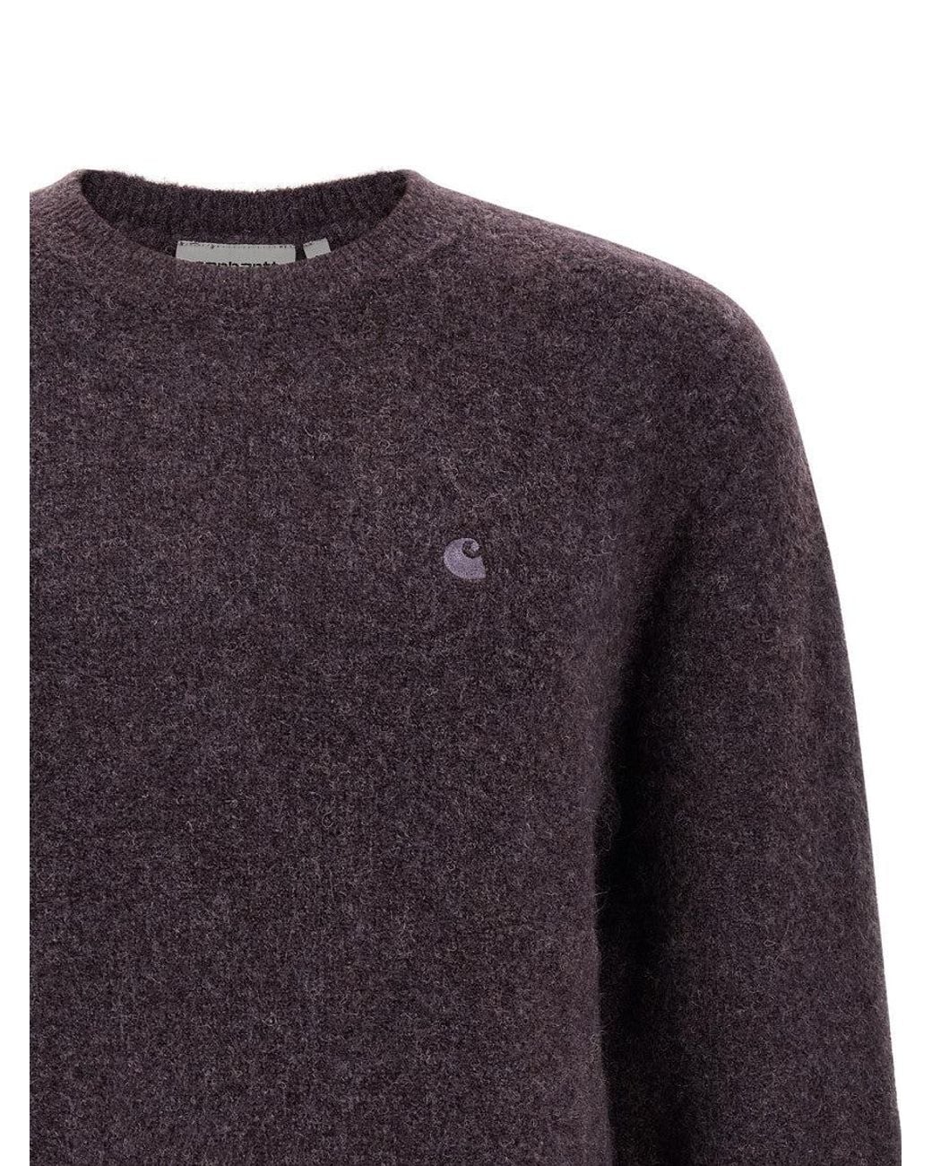 Carhartt Blue Crew Neck Sweater for men