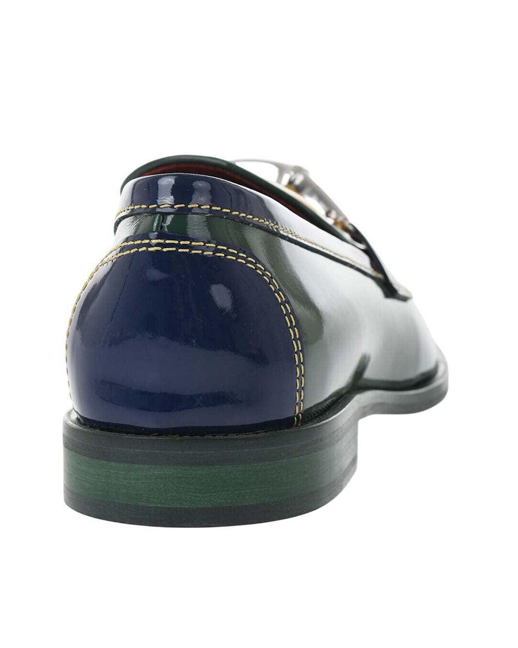 Casablanca Blue Multi Color Bamboo Loafers for men