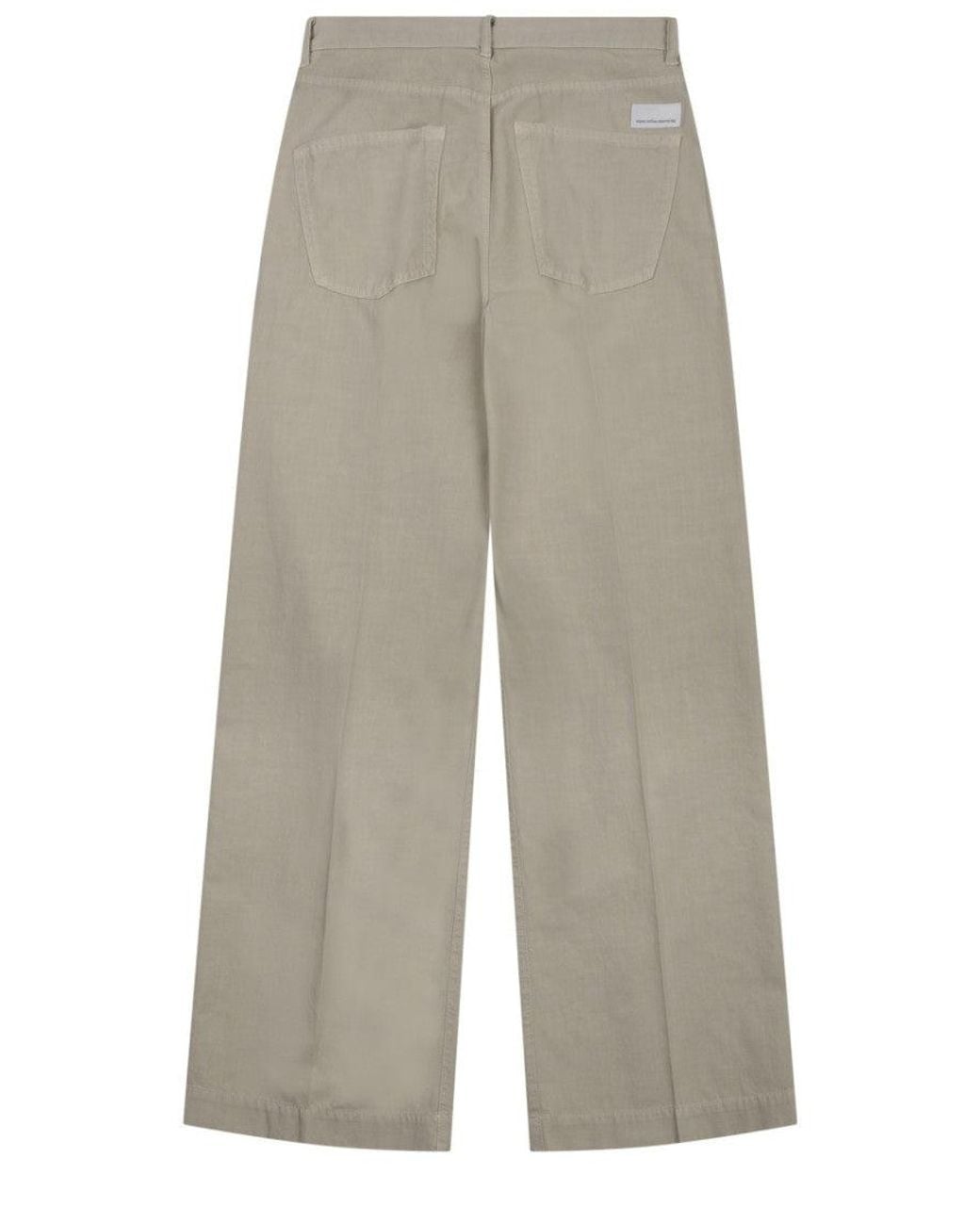 Nine:inthe:morning White Light Relaxed Pleated Pants
