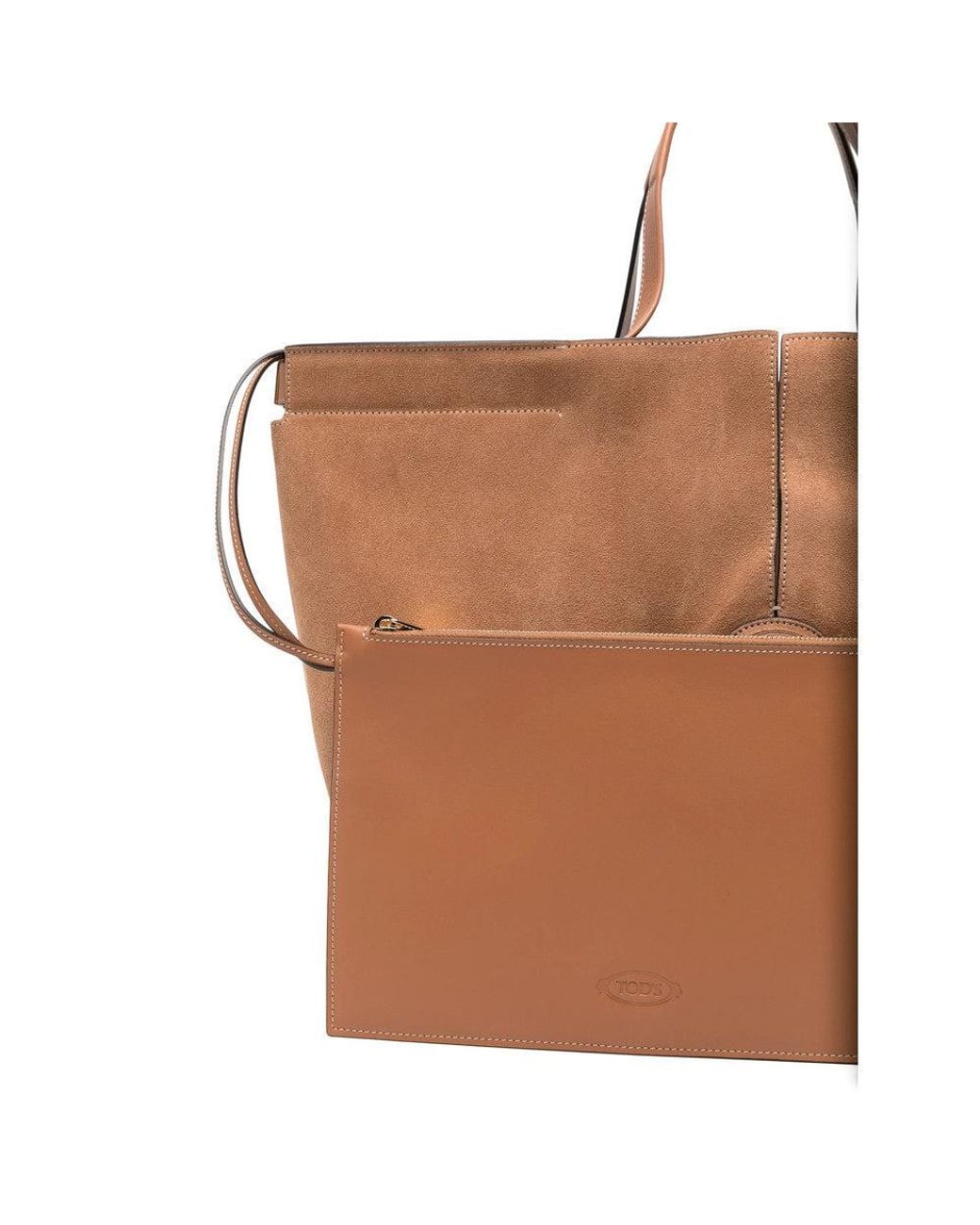 Tod's Brown Di Bag Large Tote