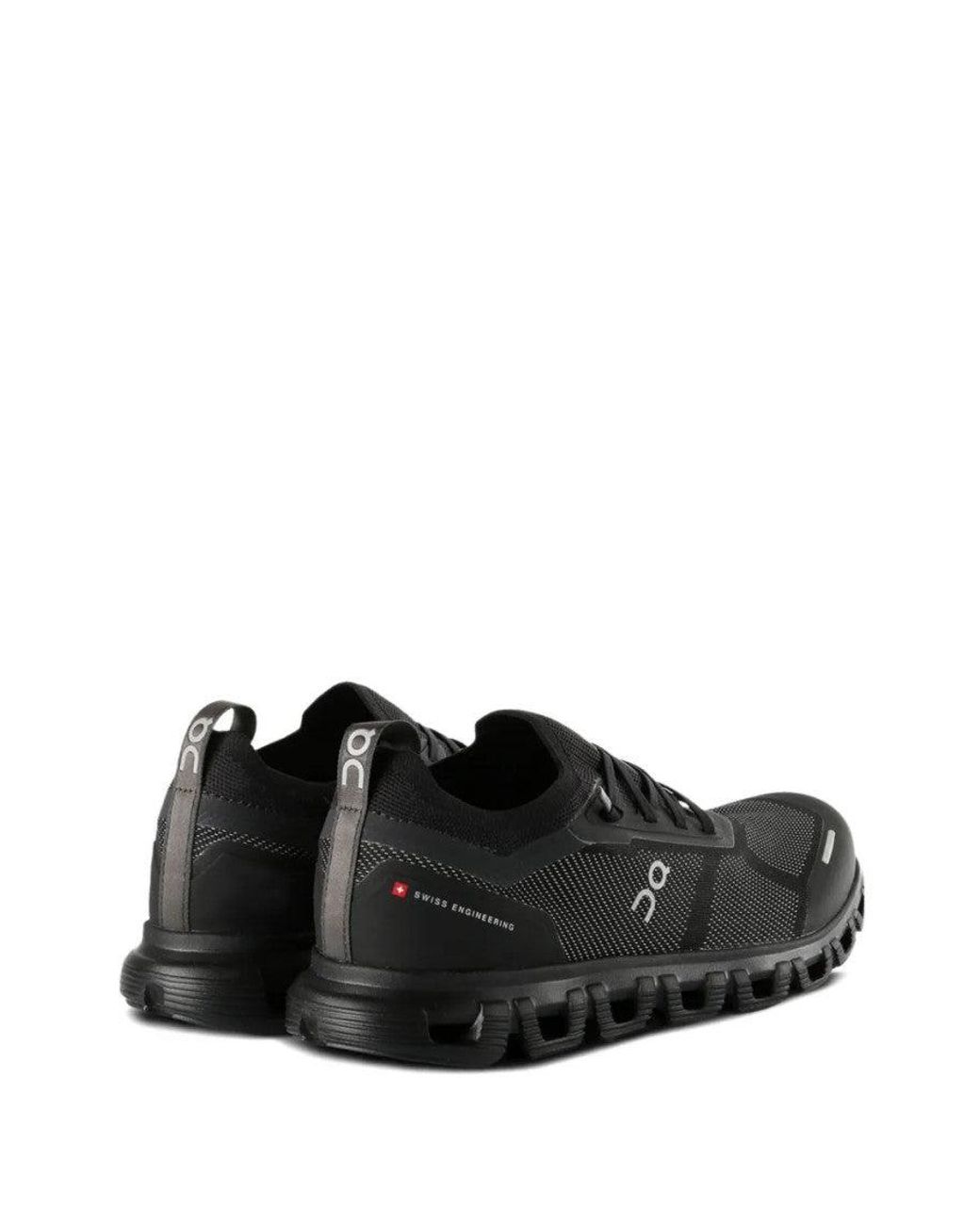 On Shoes Black Logo Sneakers for men