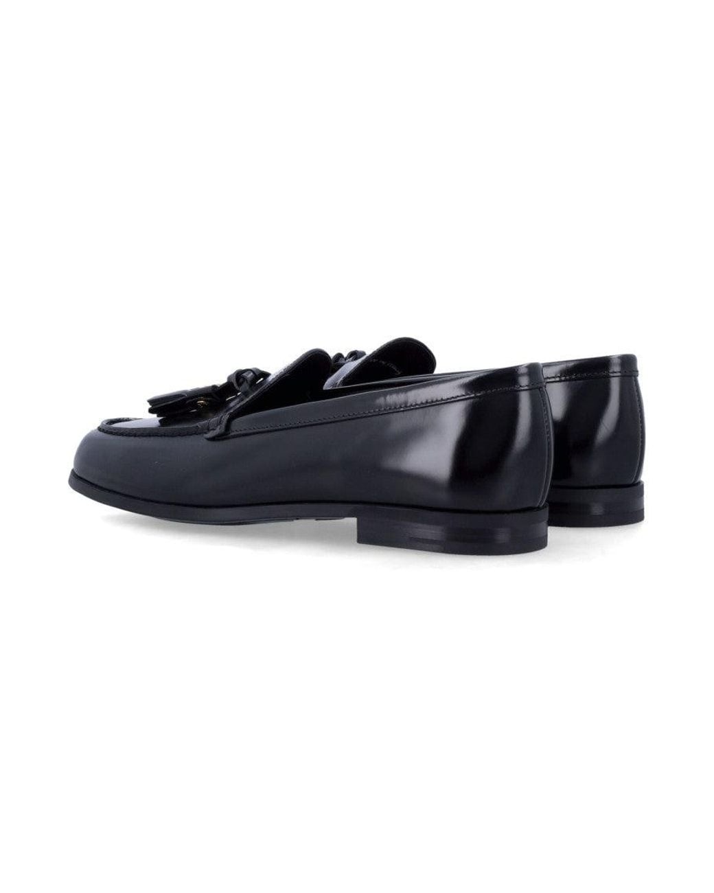 Church's Black Leather Loafers