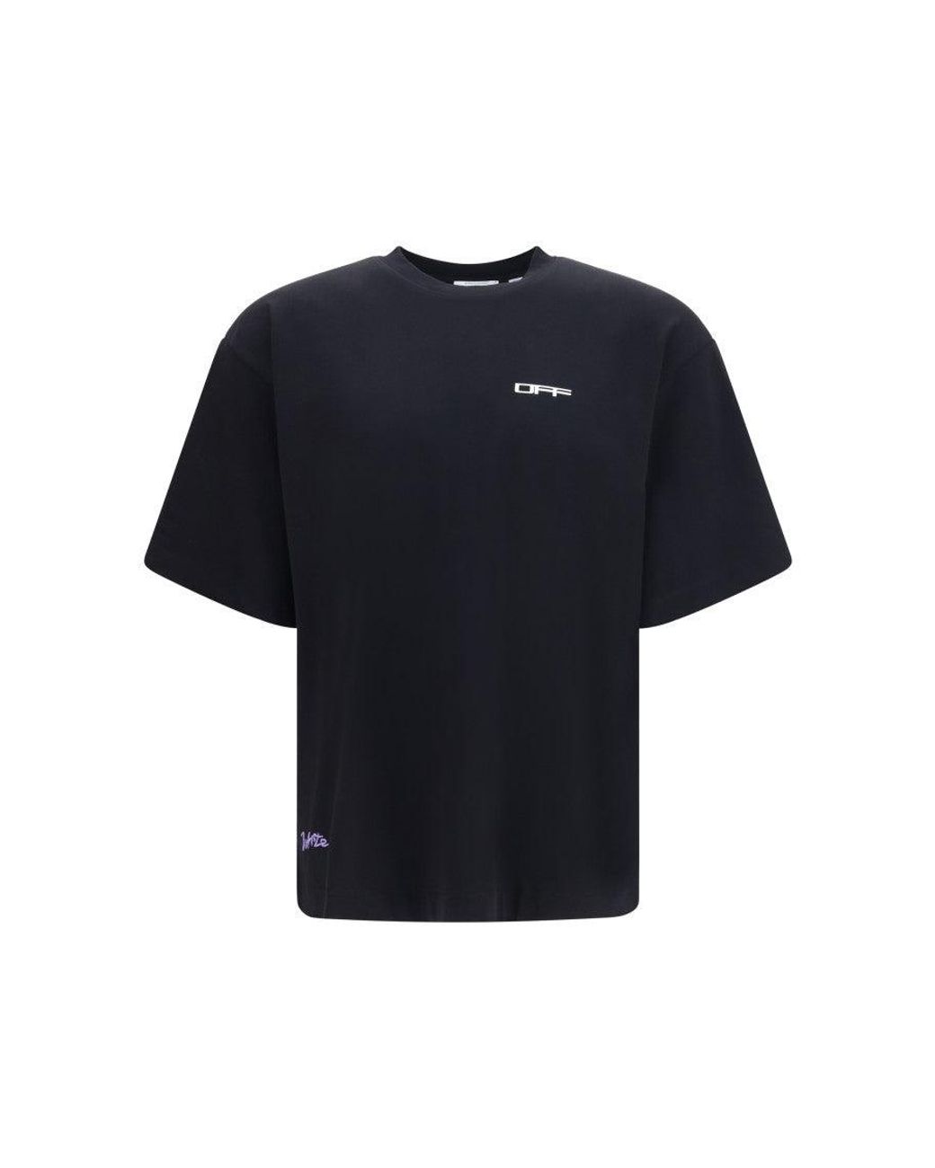Off-White c/o Virgil Abloh Blue Archigeography Arrow Skate T-Shirt for men