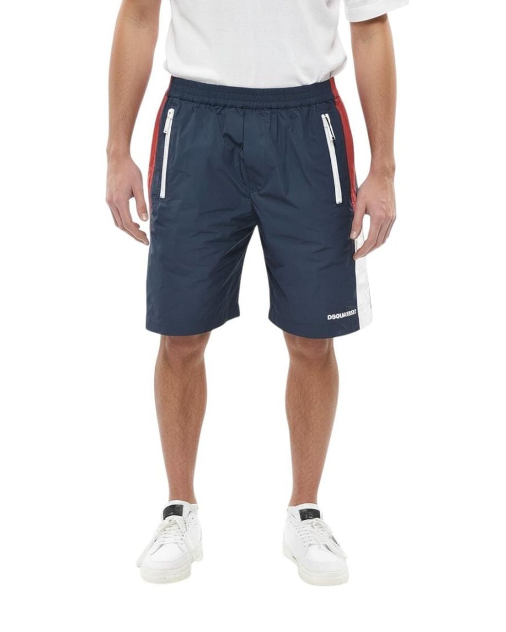 DSquared² Blue Regular Shorts for men