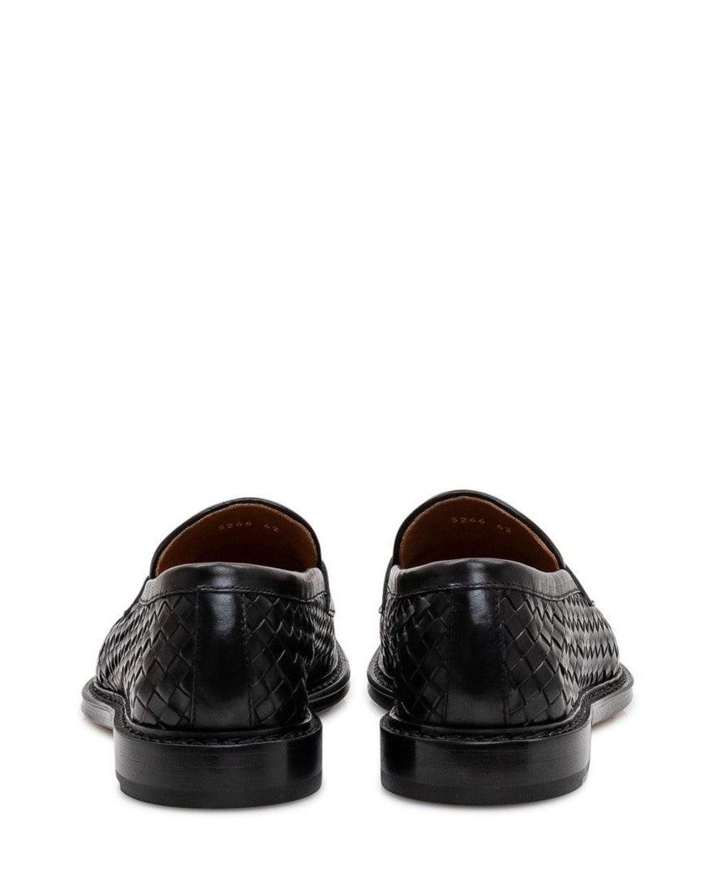 Doucal's White Adler Leather Loafers for men