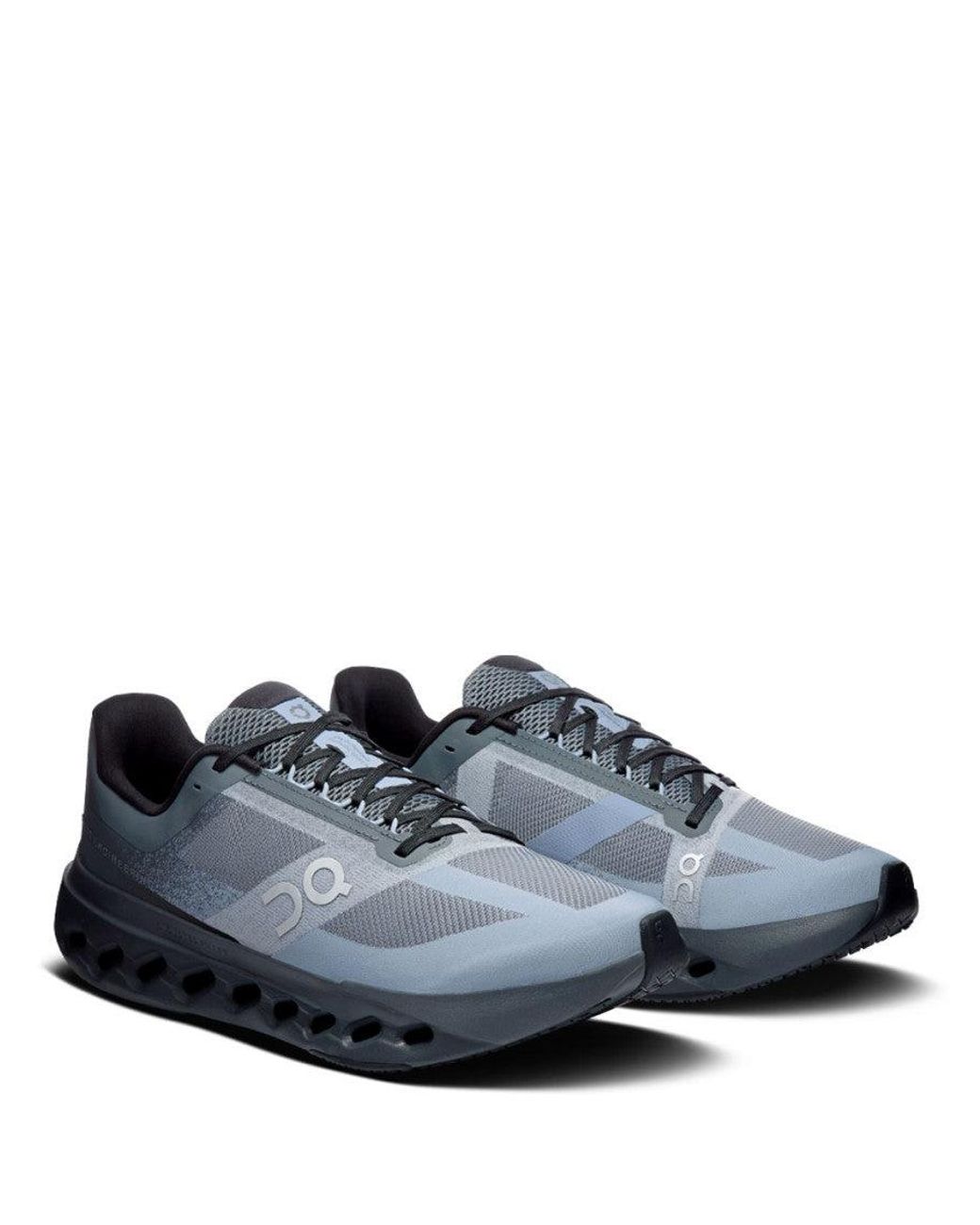 On Shoes Blue Color Block Sneakers for men