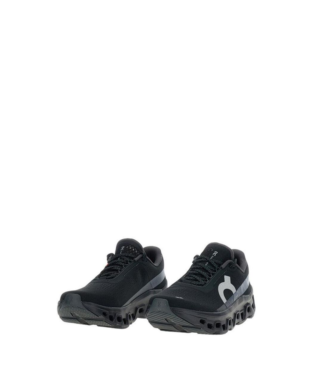 On Shoes Black Cloudmster-1 Sneakers for men